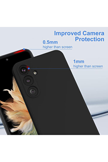 Theodor Protective Liquid Silicone Shockproof Case For Samsung Galaxy S25 (Black) - 3 P&a Drinking