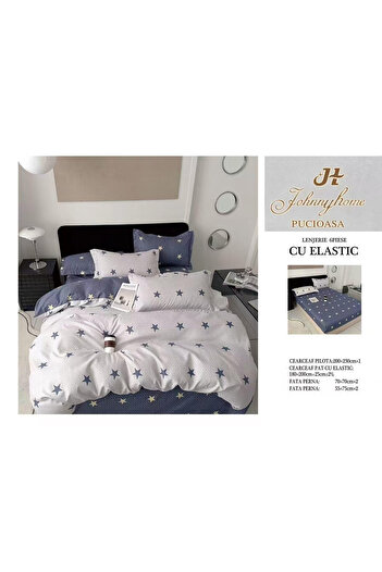 FIONNA.RO Fine Bed Linen With Elastic - Mini Stars