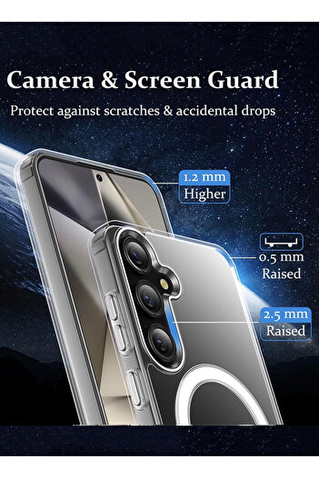Theodor Case for Samsung Galaxy S25 6.2-inch Compatible with MagSafe, Shockproof Phone Cover 3 P&a Drinking