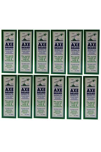 Axe Universal Oil For Quick Relief Of Cold And Headache 5ml (Pack of 12)