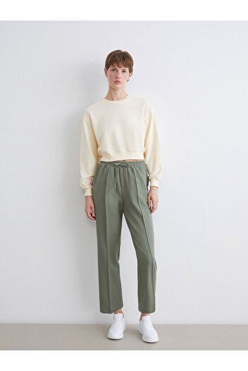 LC Waikiki Women's Trousers with Elastic Waist