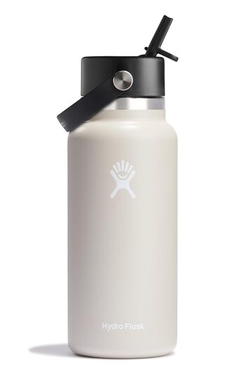 Hydro Flask Wide Flex Straw Cap Oat 32 Oz