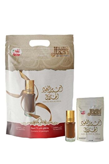 Helal Latafa Wa Jamal Amir Al Oud Perfume Oil 2.5ml 24 Packs