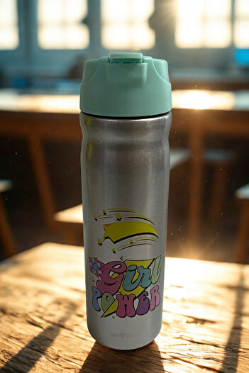 Sone Globox Patterned Healthy Steel School Water Bottle - Water Bottle 500ml