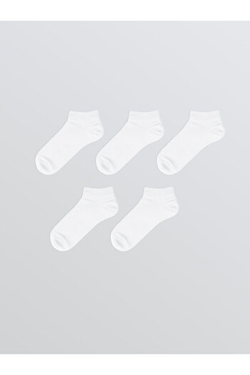 LC Waikiki Create Your Style from Uzg Store |   Women's Plain Booties Socks 5-Piece