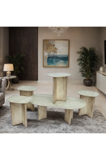 Tasamem Dafia 5-piece ceramic table set