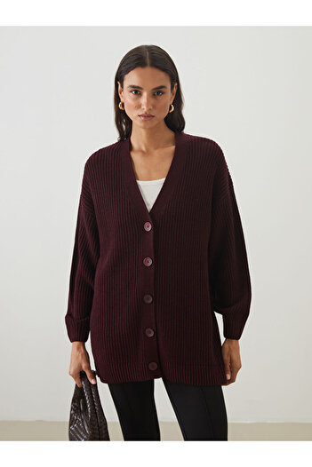 LC Waikiki Create Your Style with Uzg Store |   V-Neck Women's Knitwear Cardigan