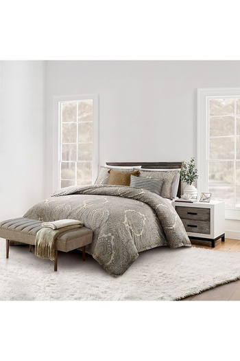 Bee Home Aspen | 100% Cotton Double 8-Piece Duvet Set
