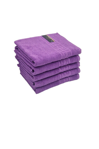 rotop Set 2 Prosoape de baie mari, culoare mov, 70x130