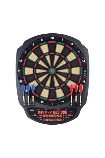 XQ Max Electronic Darts Target, XQ Max Lima, with 36 Games and Full LED Display