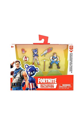 Fortnite Mini Bilateral Figure Frt27000 Star - Spangled Trooper W3-63516