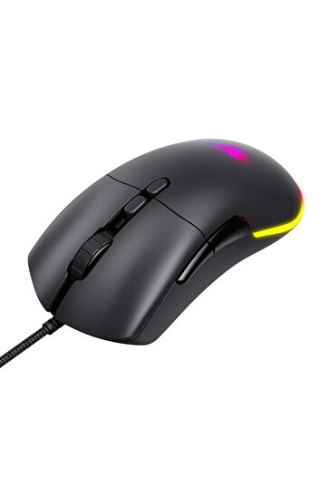 Havit Mouse gaming cu fir pentru PC 800-12000 DPI MS954, negru