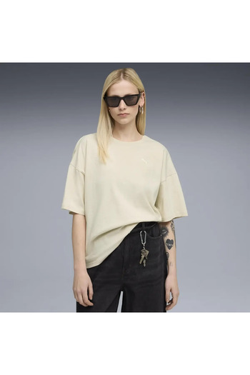 Puma Her Oversized Tee Cream Women's T-Shirt
