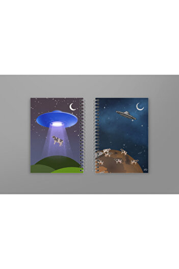 edinotes Cool Strawberry X Edi Notes A5 2-Line School Notebook
