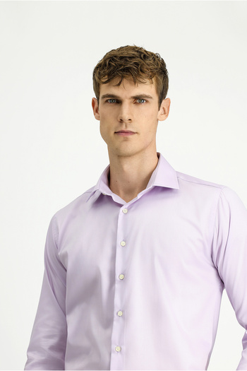 Kiğılı Long Sleeve Slim Fit Slim Fit Cotton Oxford Shirt