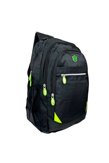 OEM Green Fashion Backpack, 45 x 35 x 20 cm, 3 compartments, RS30