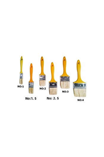 YILSAN Plastic Handle Cut Brush No:4