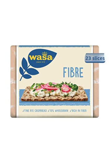 Wasa Fiber Crisp Bread (Crisp Bread Fiber) 230 g (5 Pcs)