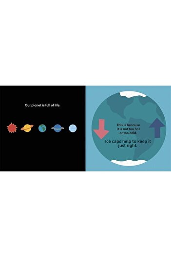 Kolektif Kitap Eco Baby: Ice Caps| 0-3 Years Old Children's Illustrated English Book