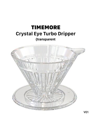 Timemore Crystal Eye Turbo 01 PCTG | Transparent