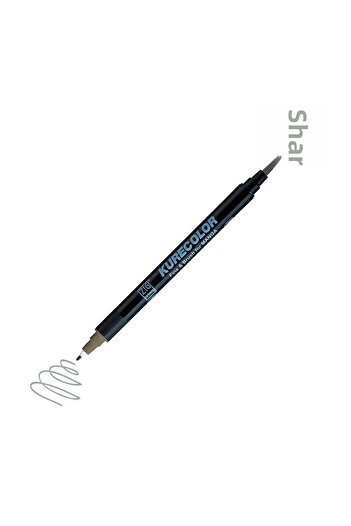 Zig Kurecolor Mangaka Fine&Brush - Double Sided Pen Cnkc-2200, No: 845 Green Gray