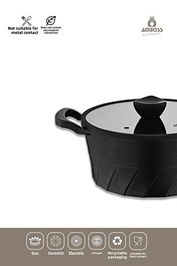Amboss Vento 7 Piece Cast Titanium Coated Cookware Set