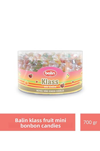 Kahve Dünyası Balin Box - Mini Bonbon Candies with Fruits, 700 g X 8 Units