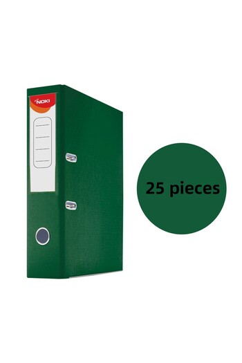 Noki Office Folder Plastic Large Green 25 Pieces