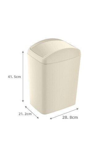 Smartware Soft Trash Can Rotating Lid 20 Lt