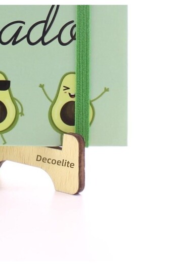 star global Elastic Dotted Hard Cover Avocado Notebook