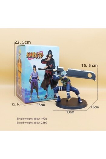 Mnk Naruto Hatake Kakashi Model Doll Collectible Figure