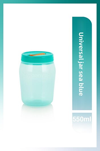 Tupperware Sea Blue Universal Series 550ml Food Storage Jar