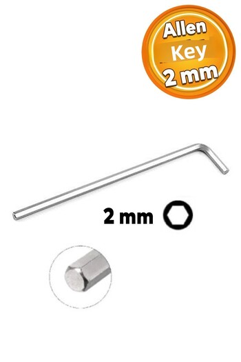 Badem10 Allen 2 mm Hex Screw Nut Clamping Wrench - Eca002