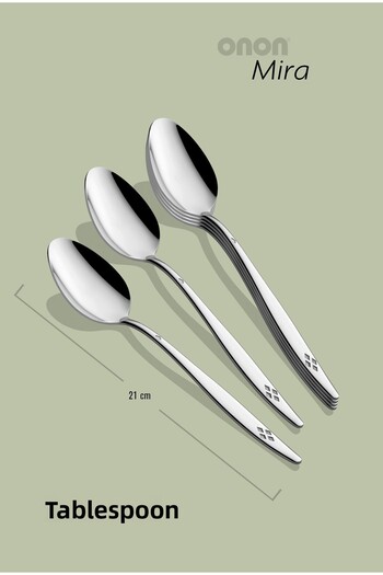 on-on Mira 6-Piece Tablespoon - 18/10