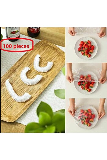 Hayveys 100 Pieces Food Preservation and Storage Cap Cookware Plate Bowl Cap