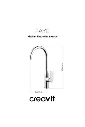 Creavit Faye Luxury Sink Kitchen Fixture