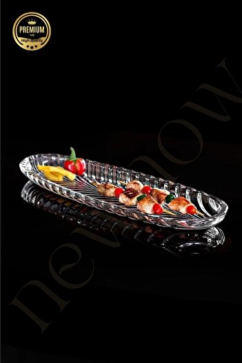 NEWNOW 33 cm Santa Boat Presentation Plate - 1 Piece