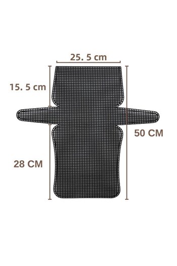 SENSY Plastic Bag Canvas 25.5 cm - 50 cm Black Bag Accessory and Bag Accessory