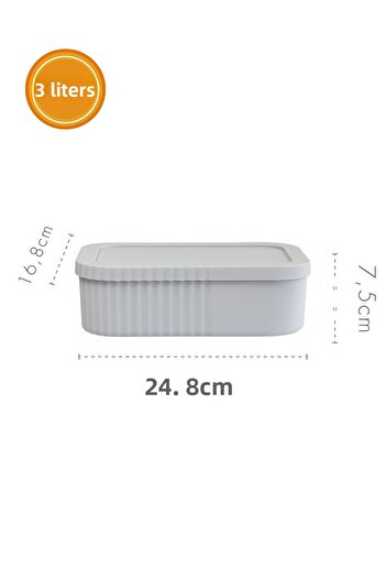 EVLE 3 Liter Mini Organizer Box with Lid