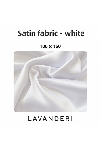 Lavanderi Satin Fabric 150X100 100Gr 150 cm Wide
