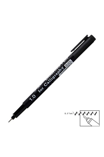 Snowman Black 1.0 Calligraphy Pen