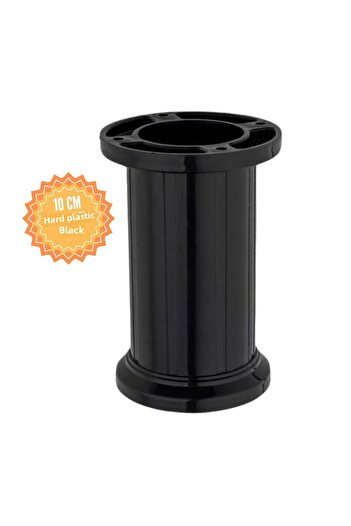 KOÇSAN Picior de mobilier din plastic reglabil de 10 cm, picior de mobilier din metal de lux, fotoliu, dulap, picior de comodă