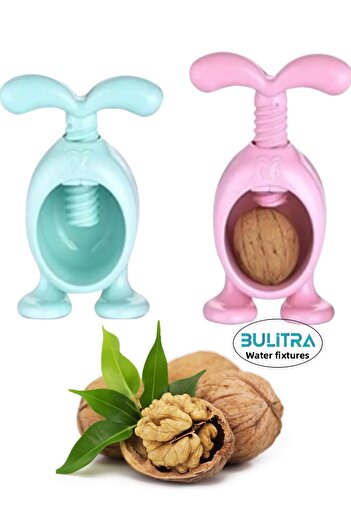 BULİTRA Su Armatürleri Walnut Cracker Cute Rabbit Design Screw-Proof Splash-Proof Walnut Cracker Walnut Crushing Apparatus