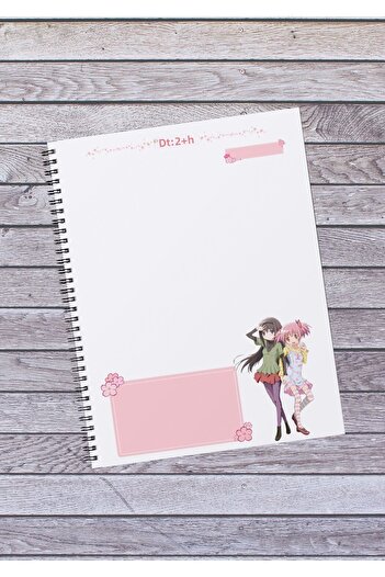 mertfigur Madoka Magica Anime Spiral Notebook A5 (50 Sheets)