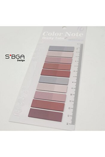 sibga tasarım Transparent Color Postit Post-It Post It. Book Marker Bookmark Postit Sticker Note Paper