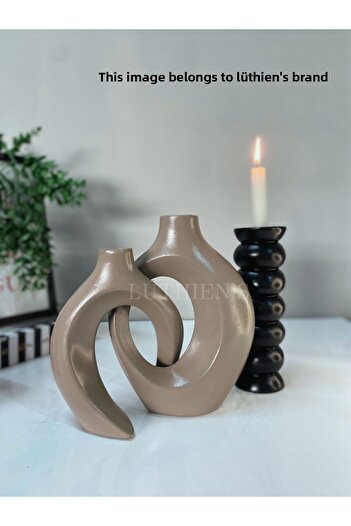 Luthien Modern Design Dear Ivy Vase and Candlestick Set