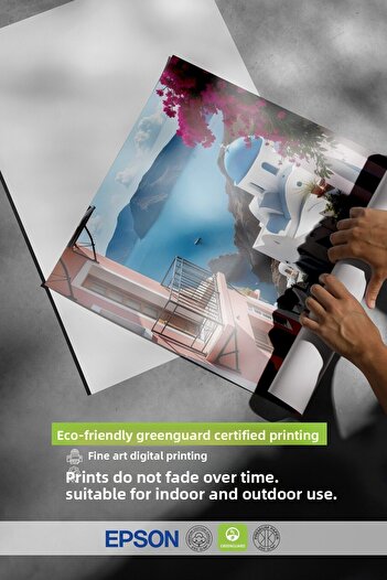 Postifull Frameless Wall Poster, Landscape, Photo, Blue Color Poster, Summer Selection of 2025, No:109557