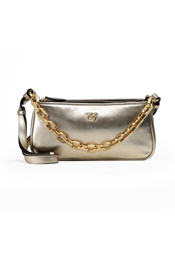 PİNKO Half Moon Handtasche Leder 23 cm