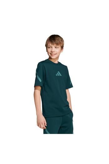 adidas Jw2432-C J Zne Tee &amp; Children's T-Shirt Green
