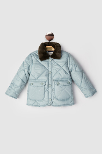 Verscon Girls Quilted Coat 2 - 6 Years